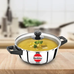 Induction Cook And Serve Casserole with Glass Lid