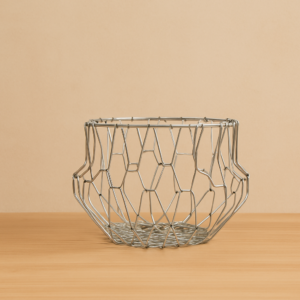 Foldable Stainless Steel Basket (Size: Mini)
