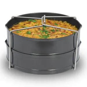 Hard Anodised Two-Dish Set